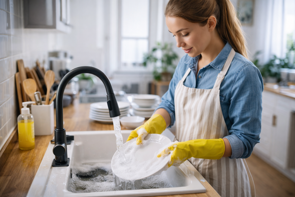 Как японская сетчатая мочалка изменила мой взгляд на мытье посуды